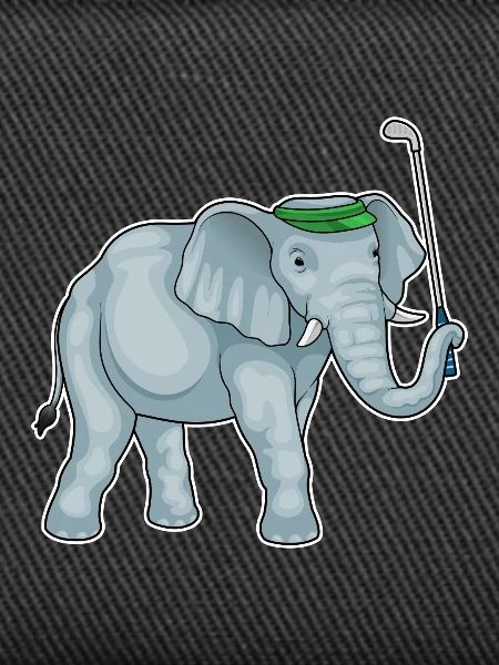 Elefant Golf Golfschläger