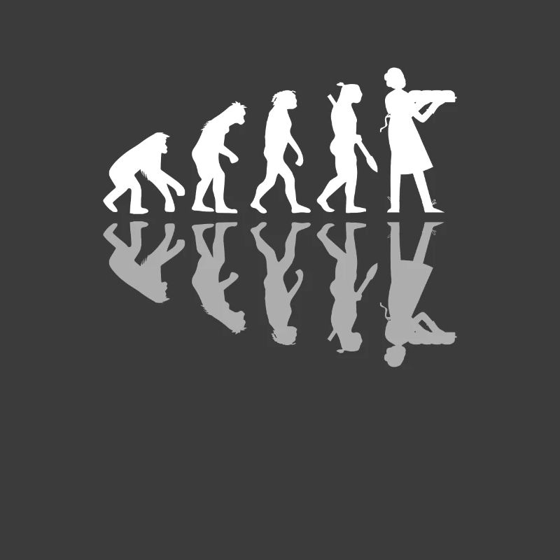 Human Evolution Funny Baking Baker Humor Culinary