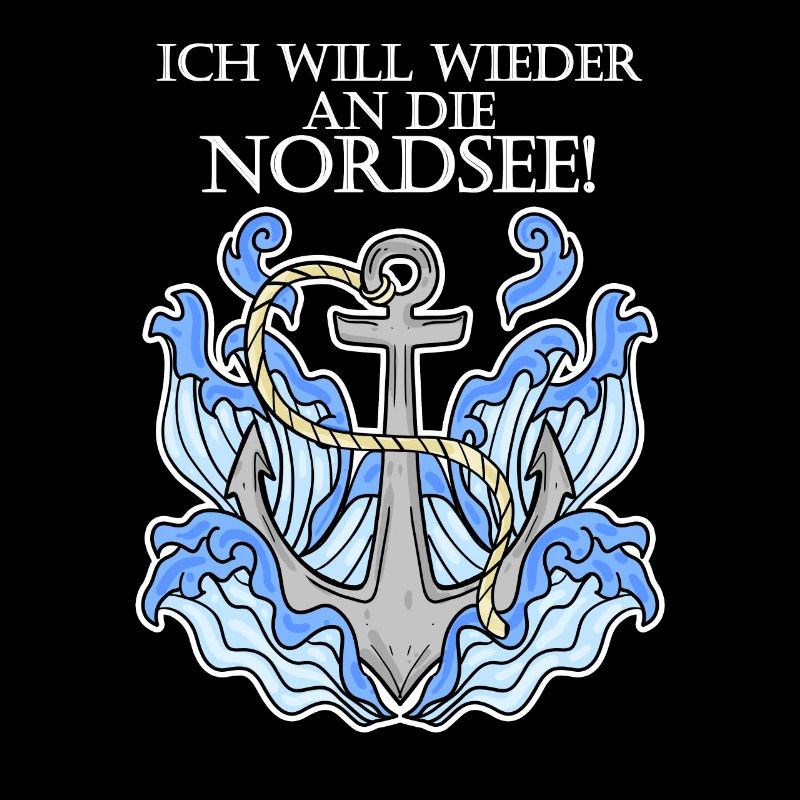 Anker Nordsee Plattdeutsch Spruch Moin