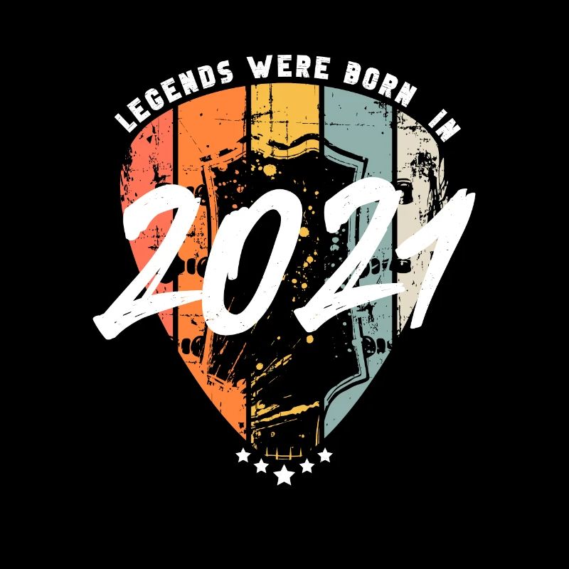 2021 Geburtstag Gitarre Gitarrist