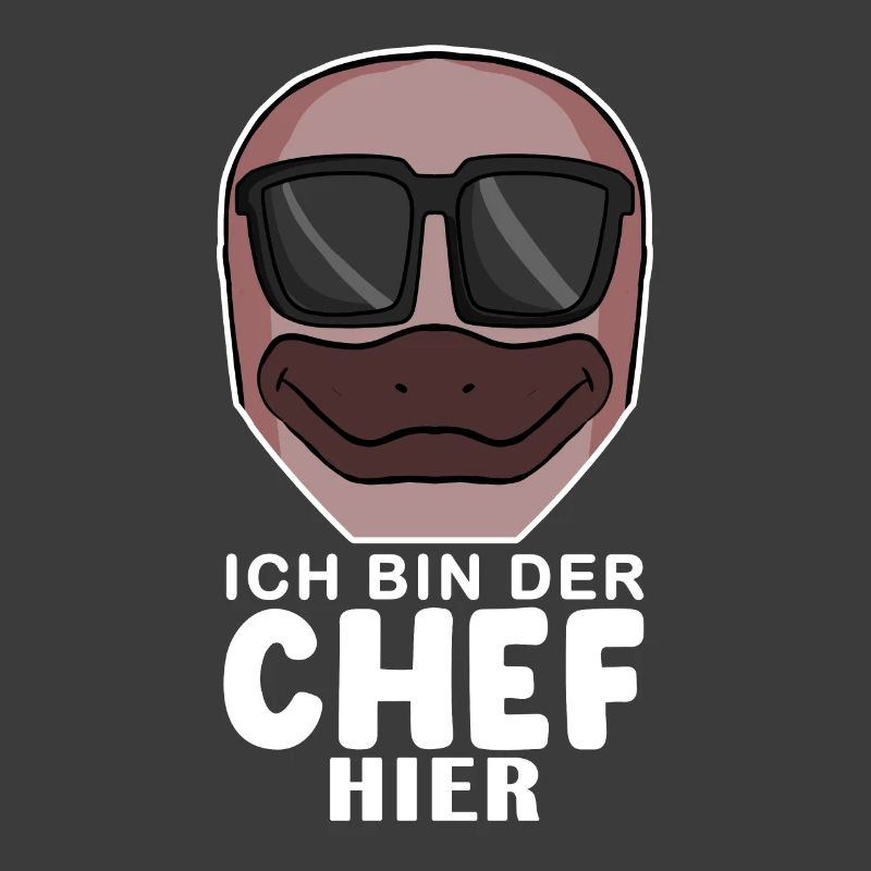 Cool Schnabeltier Chef Spruch