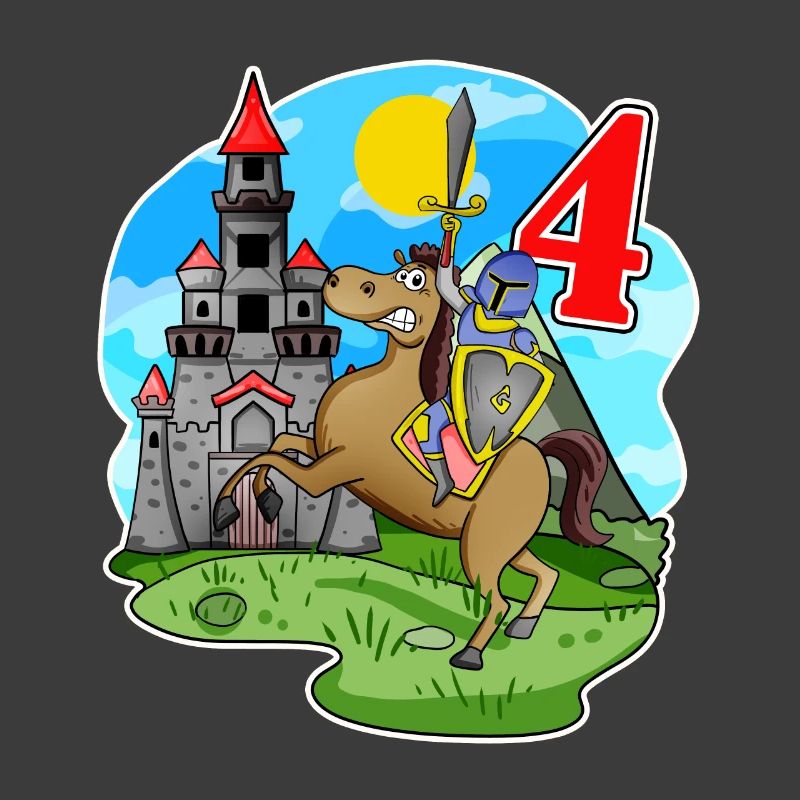 Chevalier de quatre ans - 4 ans