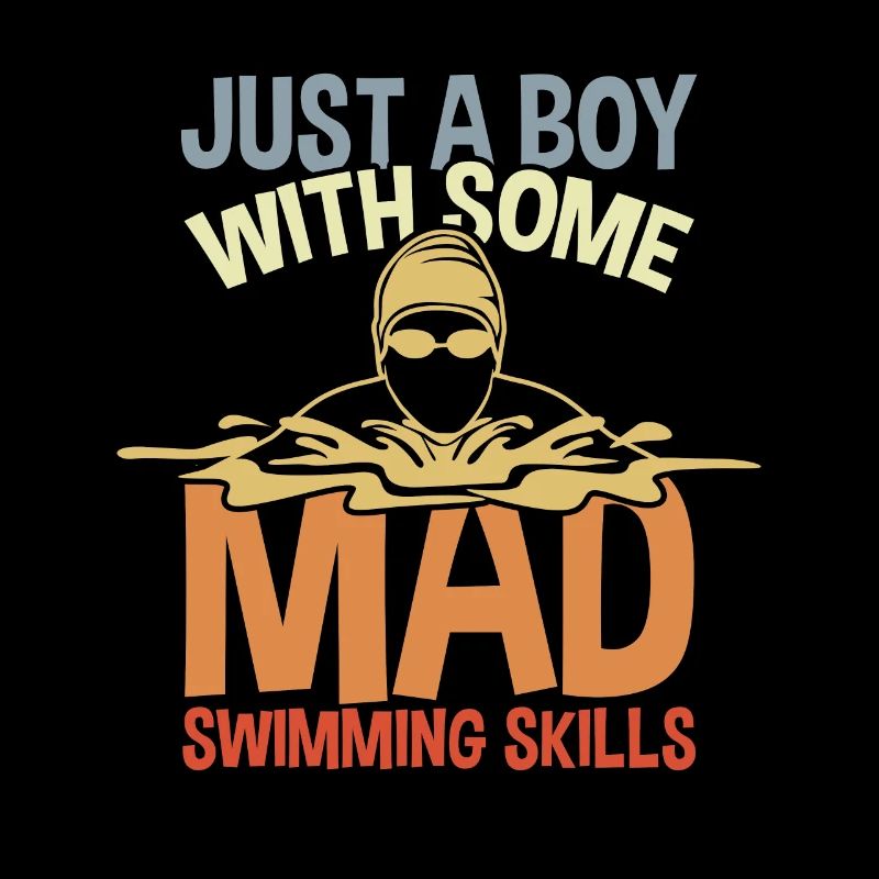Schwimmer Junge