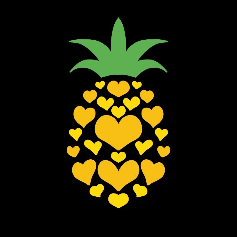 Ananas Herz