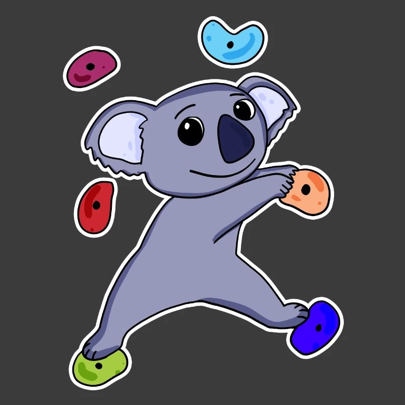 Climbing Koala