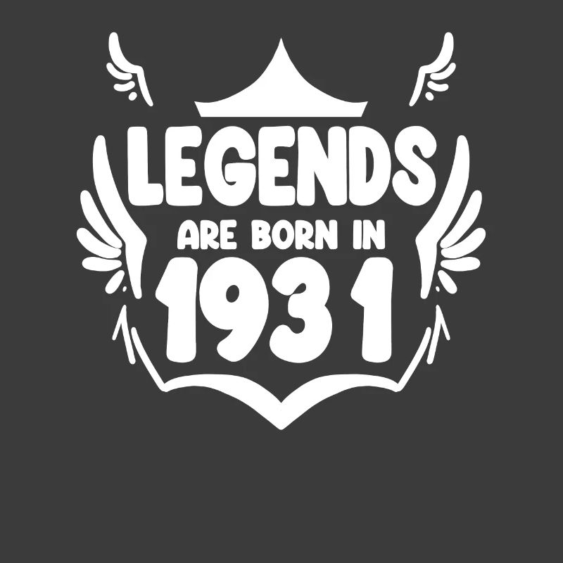 1931 - Né 1931 - Année de construction 1931 Spruch