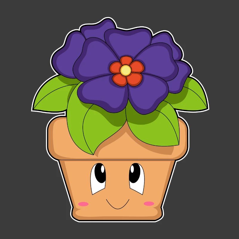Fleurs de primevère en pot de fleurs
