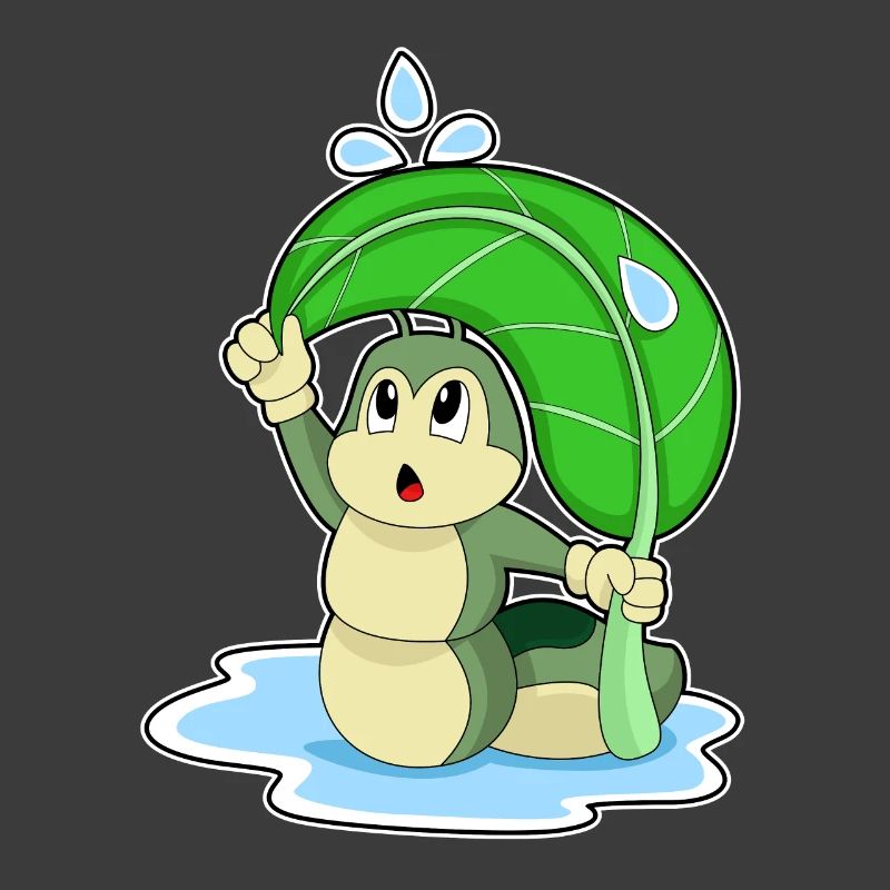 Parapluie chenille