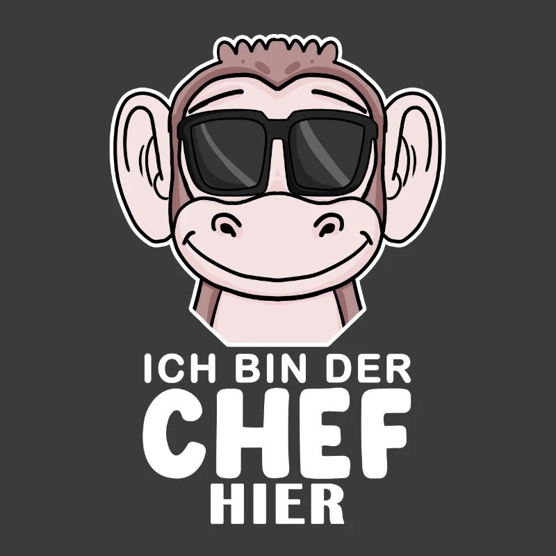 Cool Affe Chef Spruch Sonnenbrille