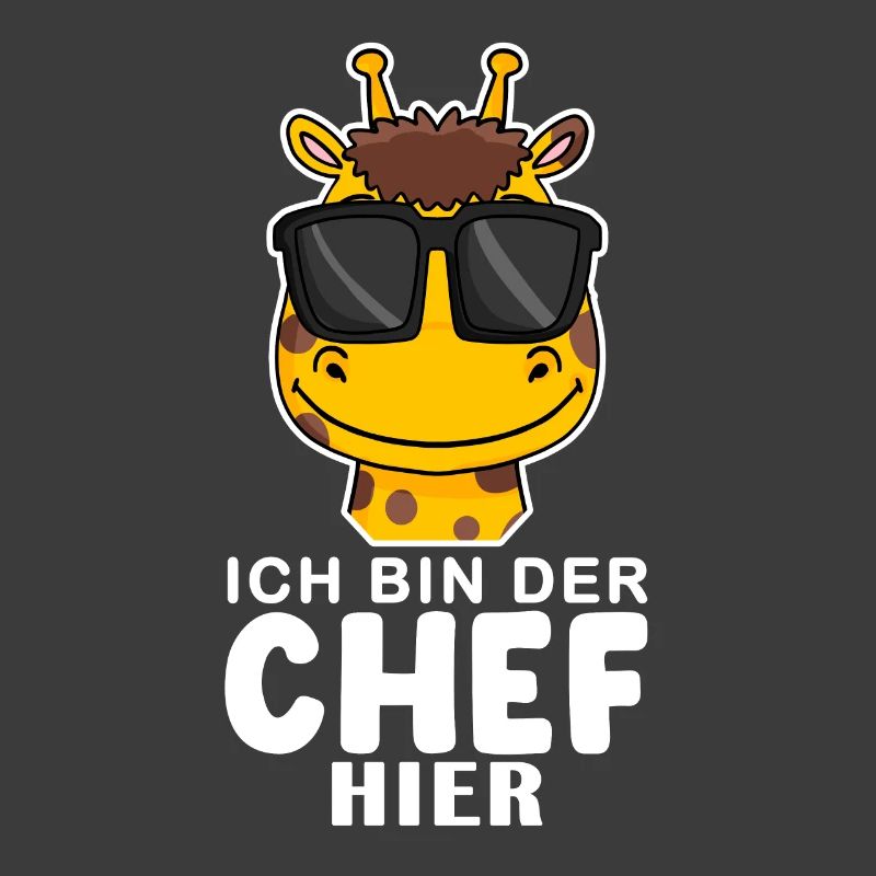 Cool Giraffe Chef Spruch