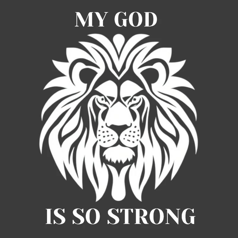 Leo God's Strength Strong Statement
