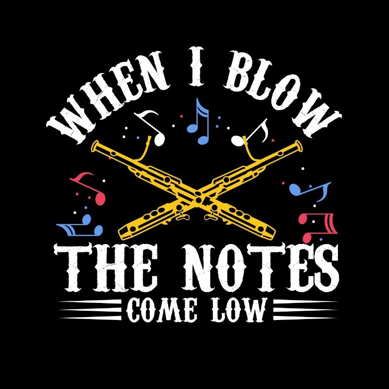 When I Blow the Notes Come Low | Bassoon
