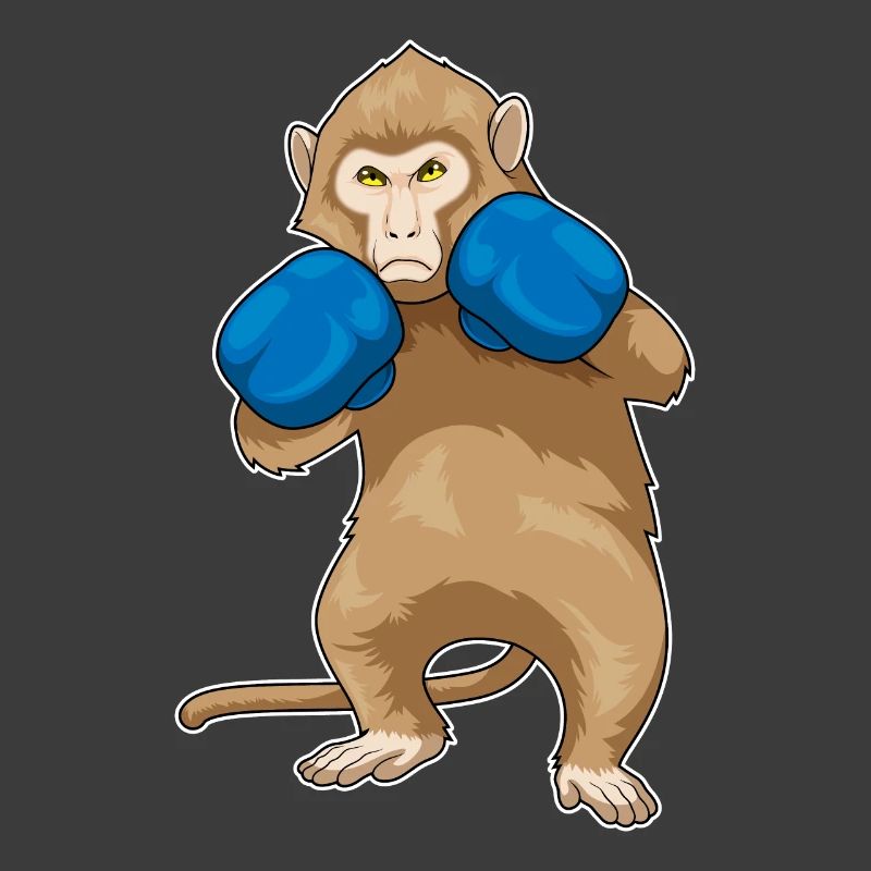 Monkey Boxer Gants de boxe Boxe Boxe