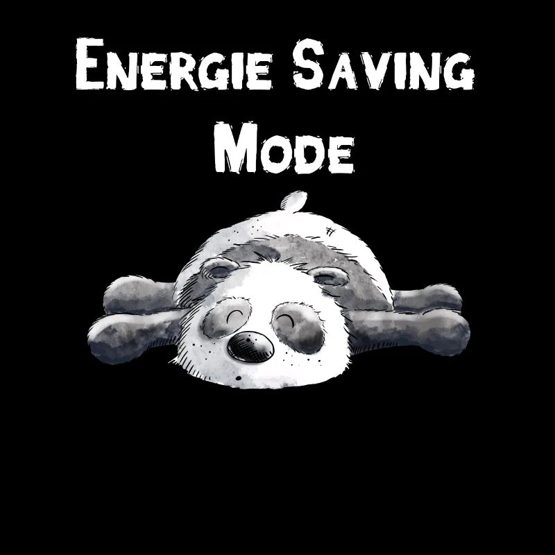 Träumender Panda Bär