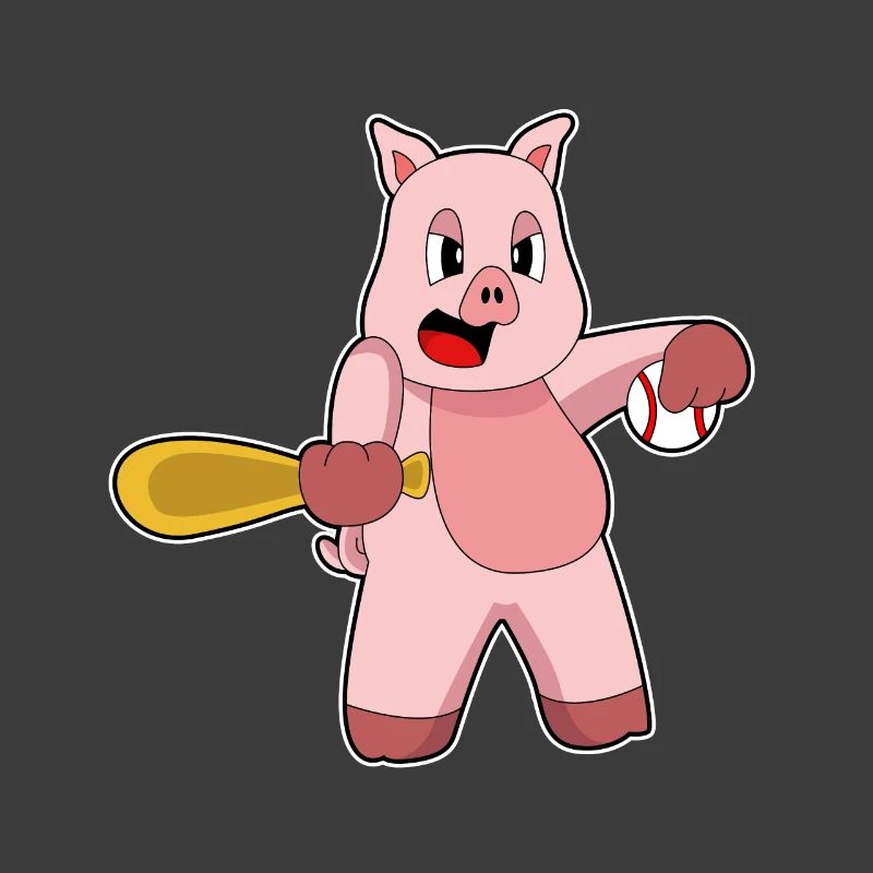 Pig Baseball Batte