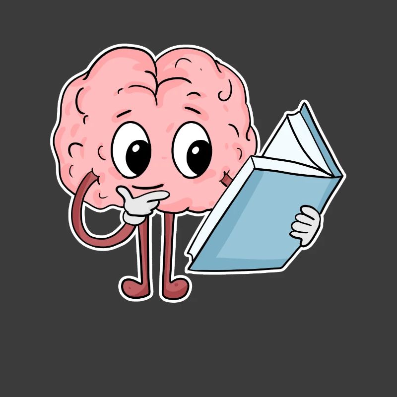 Reading Brain Funny Book Books