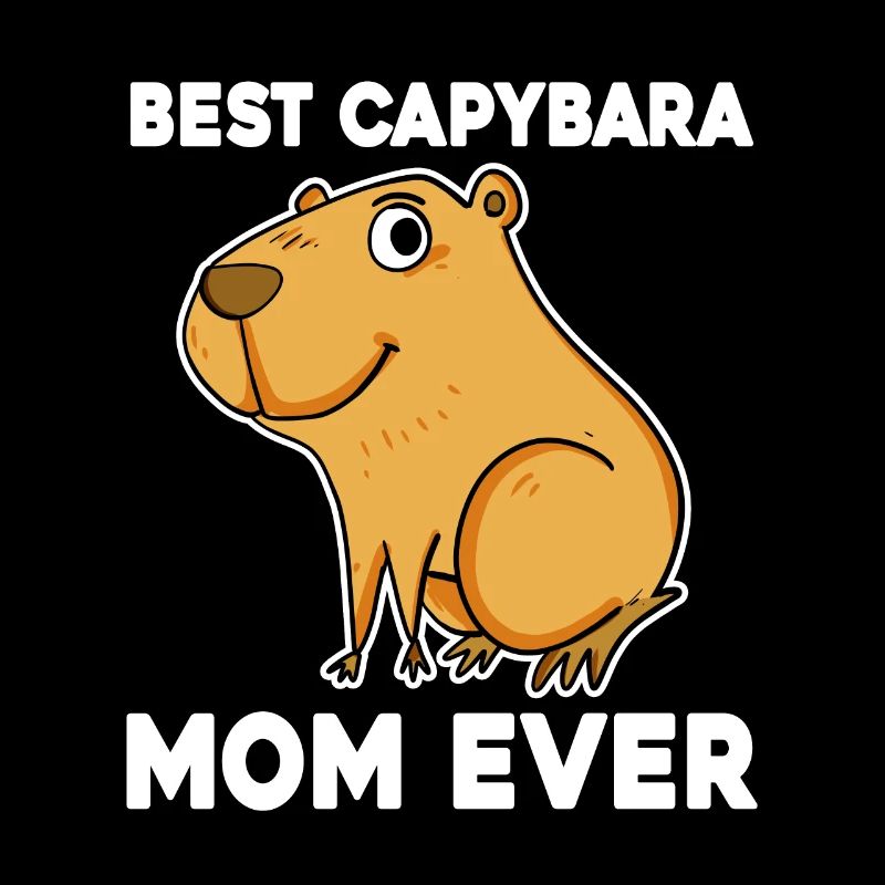 Capybara Mama Wasserschwein