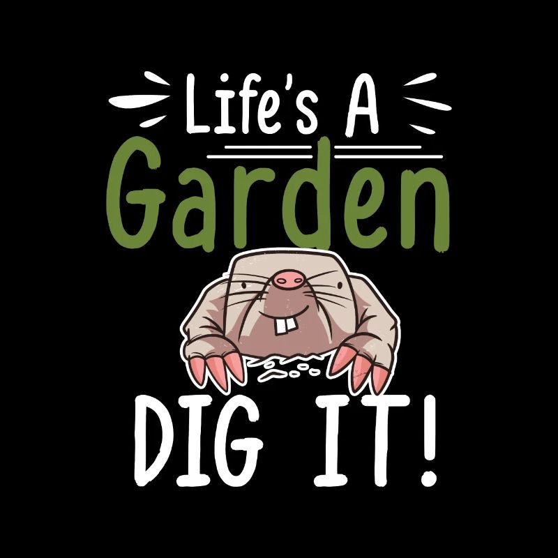 Funny Life's A Garden Mole Problems Chemistry Mole