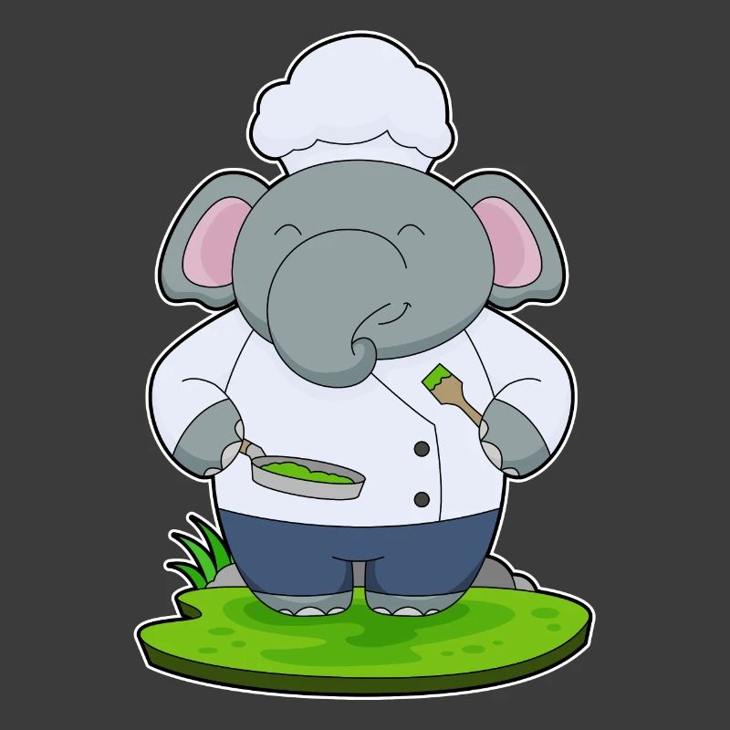 Poêle à éléphant