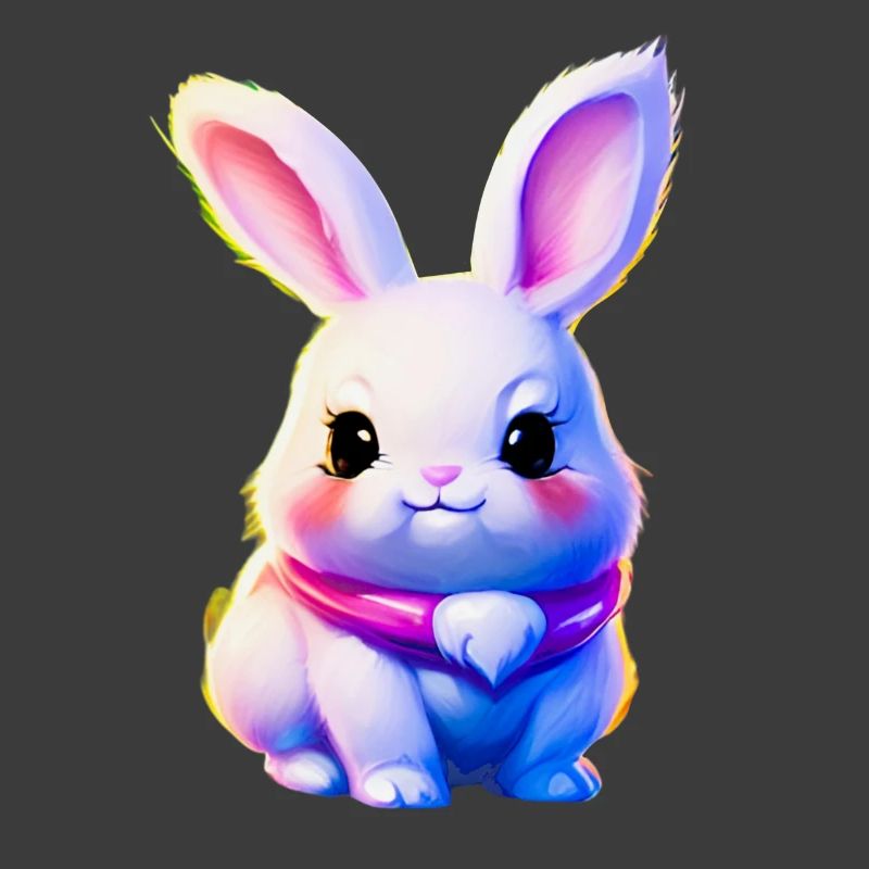 mignon lapin de Pâques - lapin mignon