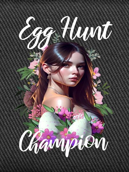 Egg Hunt Champion Girl