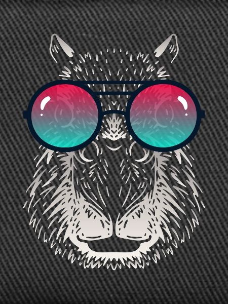 Cool Capybara with Sunglasses