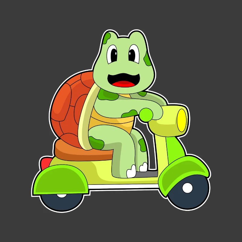 Schildkröte Motorroller