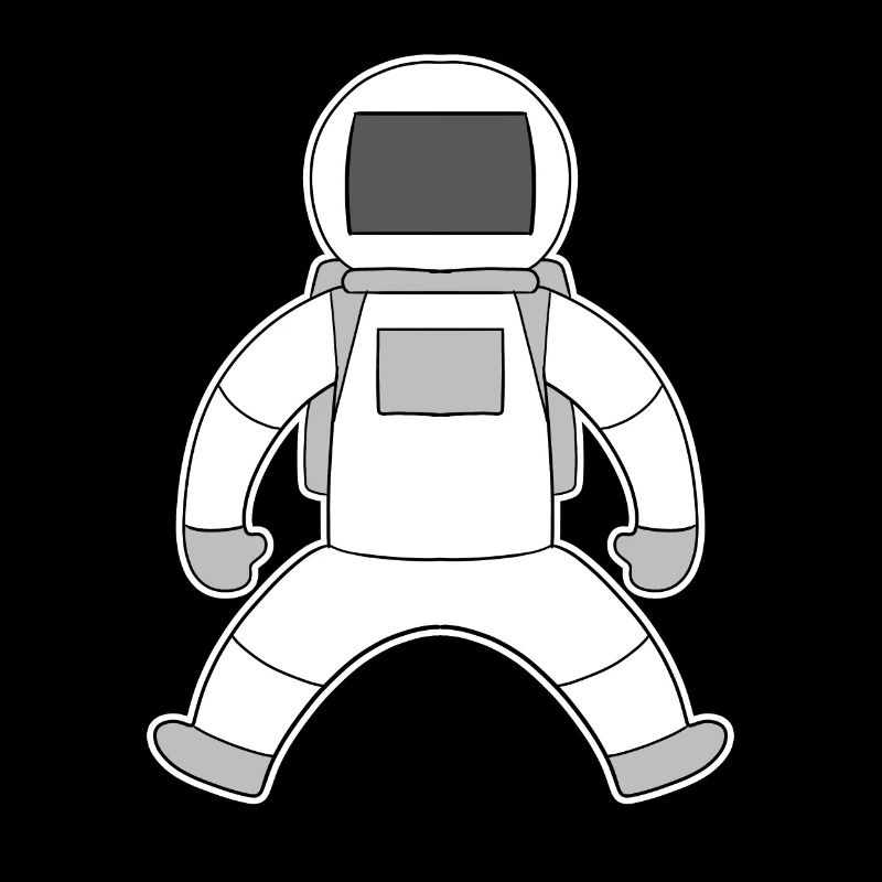 Motif astronaute