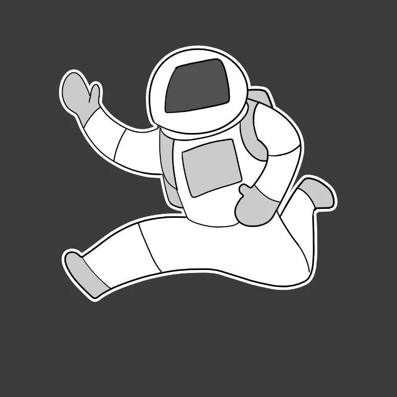 Astronaut motif
