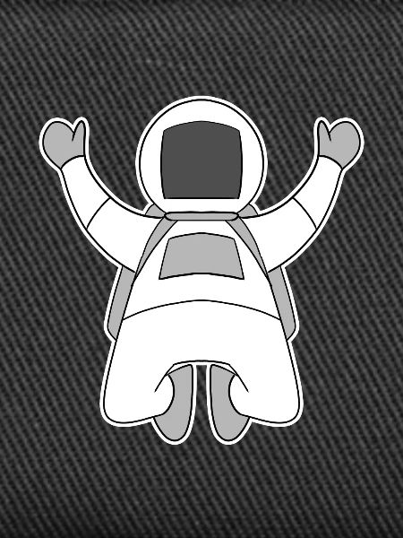 Motif astronaute