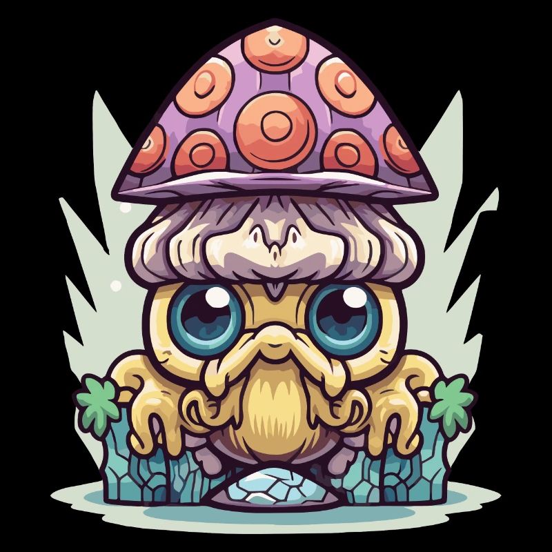 Kawaii-Pilzwächter