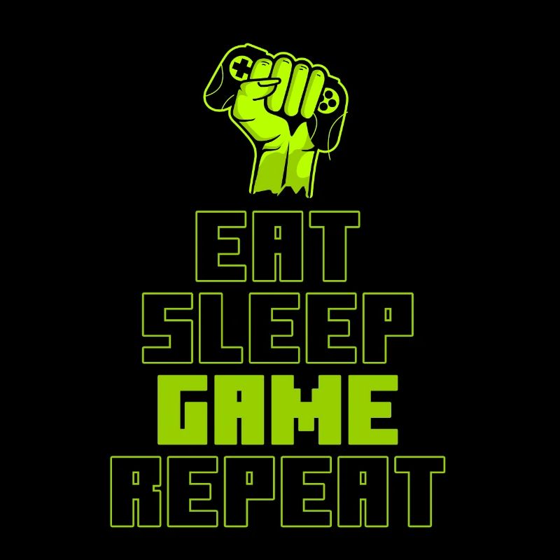 Manger le jeu de sommeil Répéter