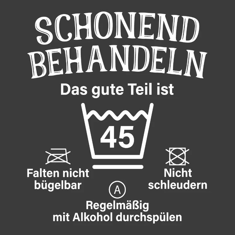 45. Geburtstag Schonend Behandeln 45 Teil Ist 45