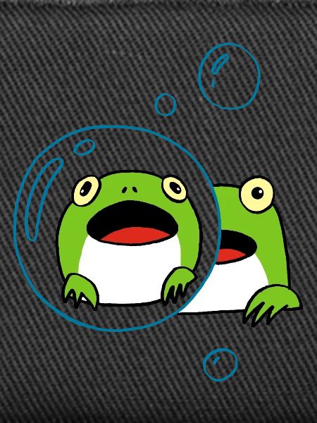 Kawaii frog