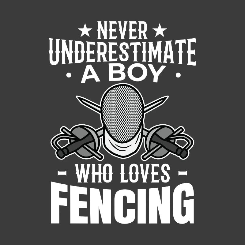 Never underestimate a fencer boy