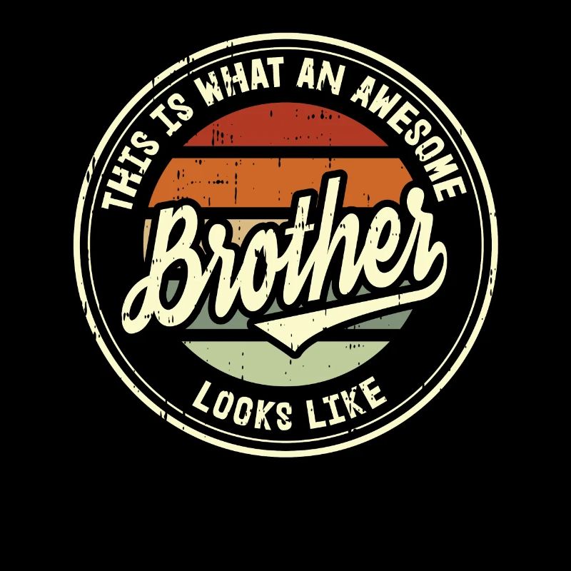 Bester Bruder Retro Bro Geschenk