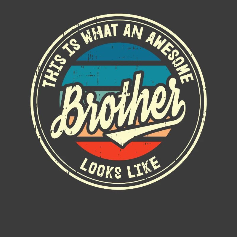 Bester Bruder Retro Bruderherz Bro Geschenk