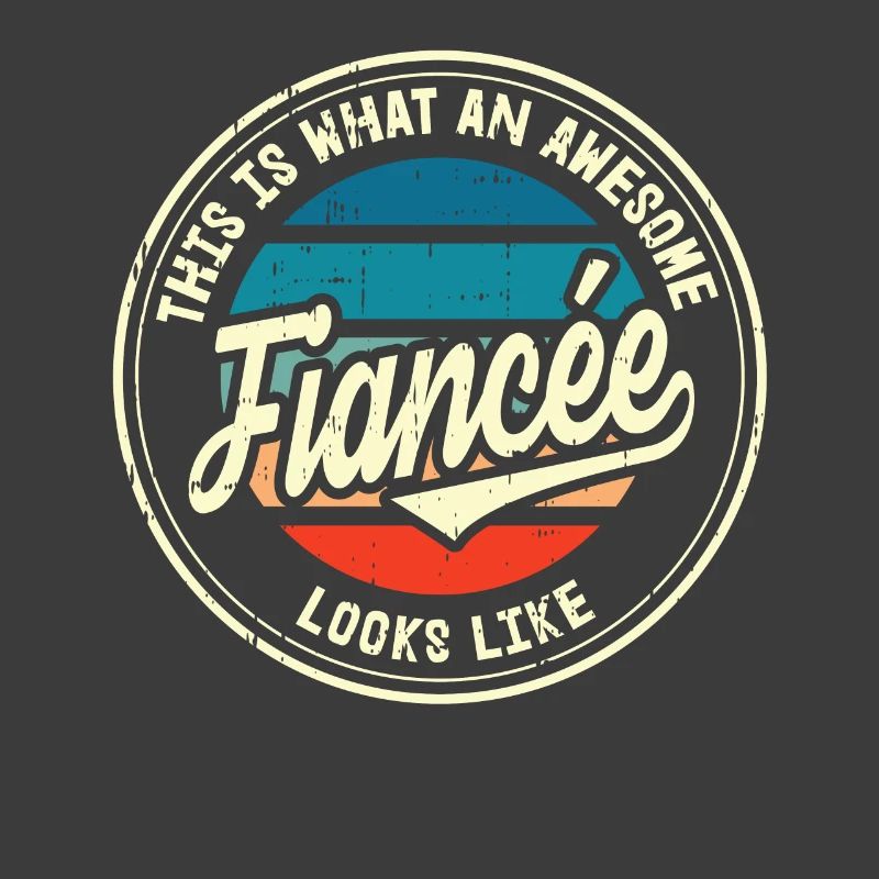 Fiancée Best Wedding Proposal Retro Gift