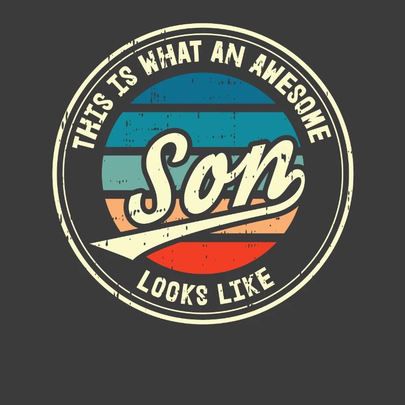 Sohn so sieht ein Spruch Witzig Geschenkidee