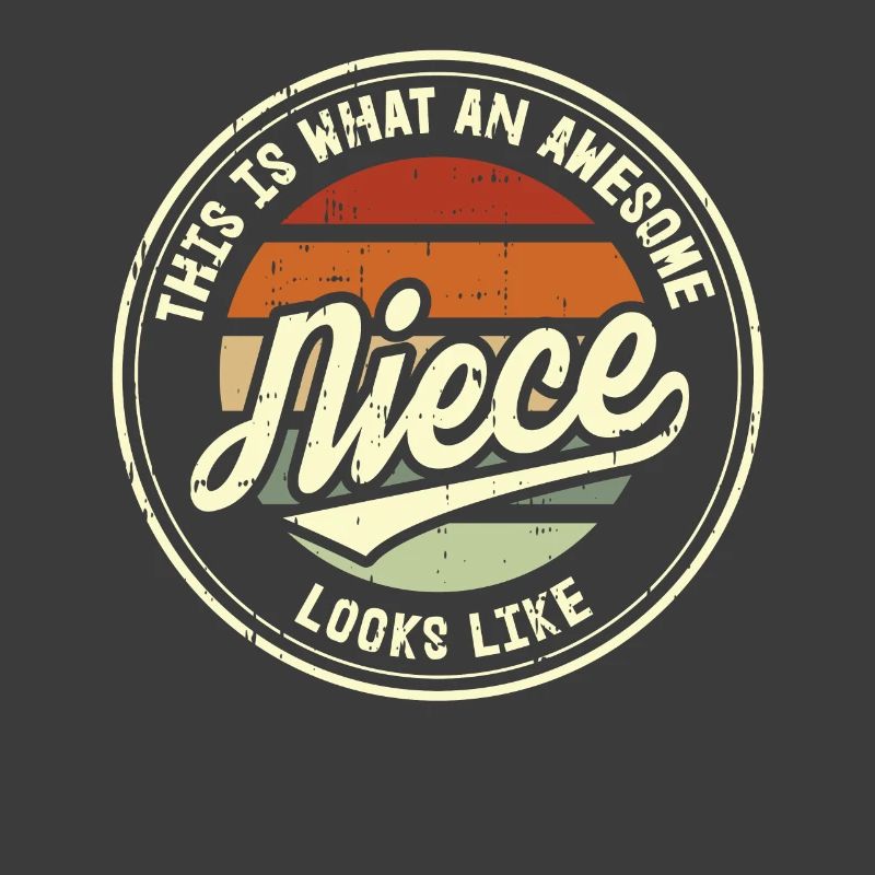 Beste Nichte der Welt Retro Geschenk