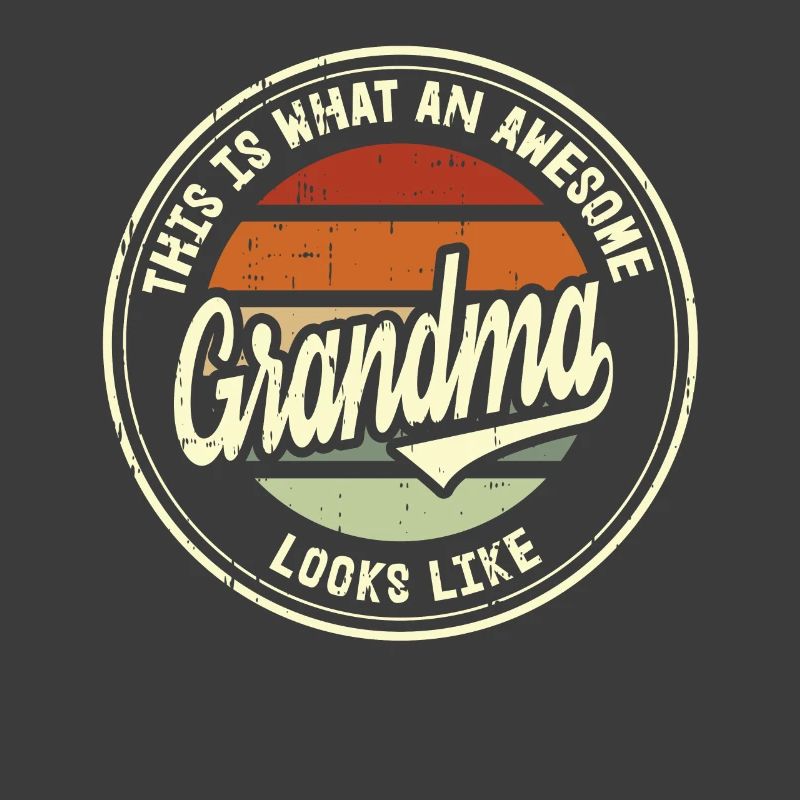 Beste Oma Großmutter der Welt Retro Geschenk