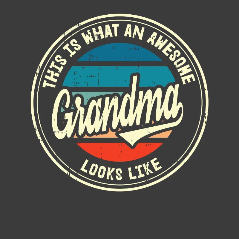 Beste Oma Großmutter der Welt Retro Geschenk