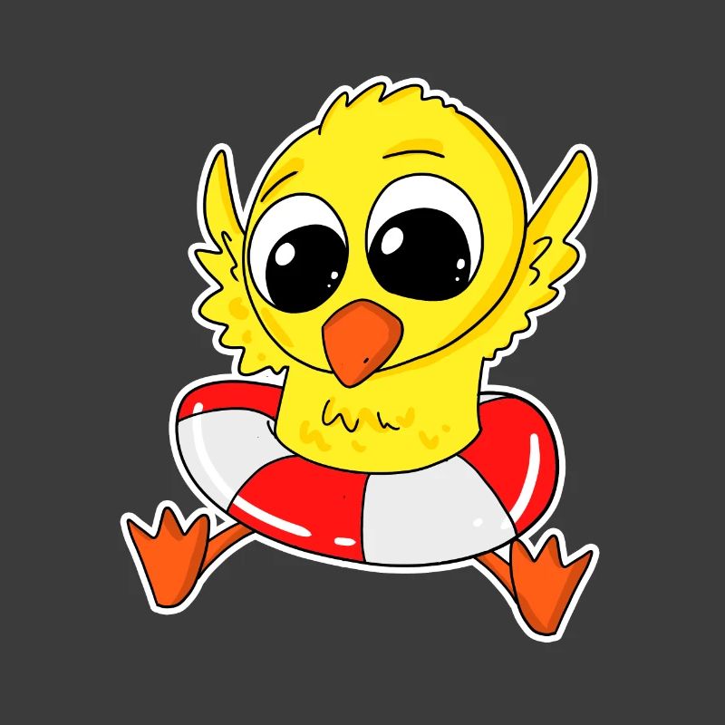 Duck bathing duck bathing