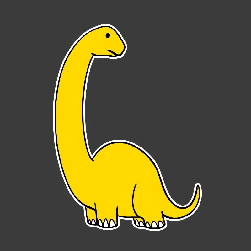 Dino jaune doux