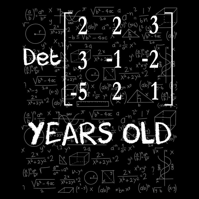 23rd birthday 23 years matrix determinant