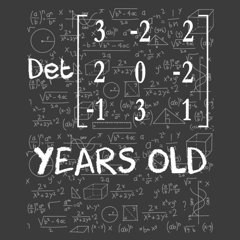 30th anniversary 30 years matrix determinant