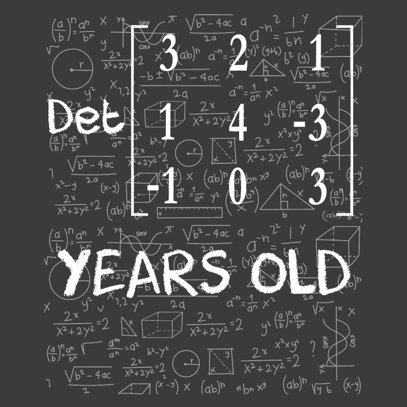 40th anniversary 40 years matrix determinant