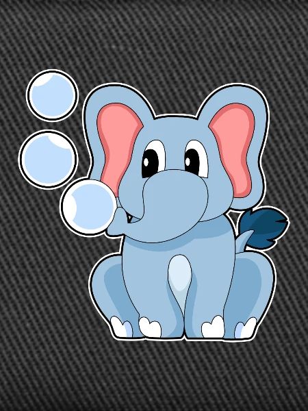 Éléphant mignon