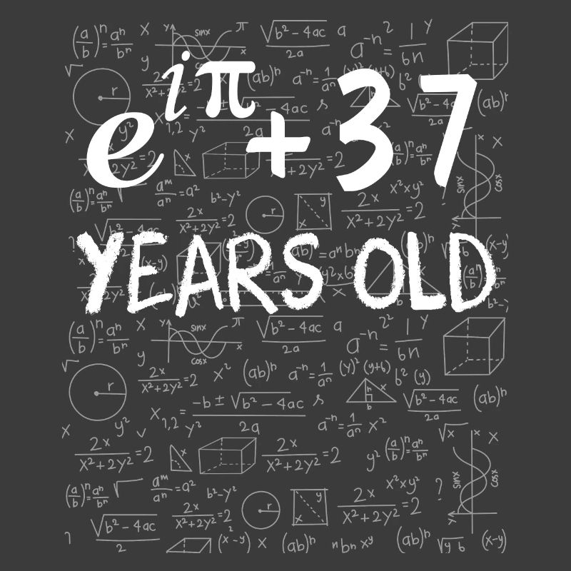 36th birthday 36 years old Euler Identity gift