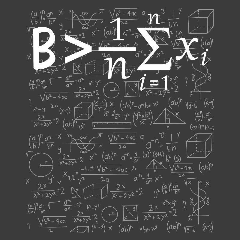 Math inspiration Be Greater Than Average